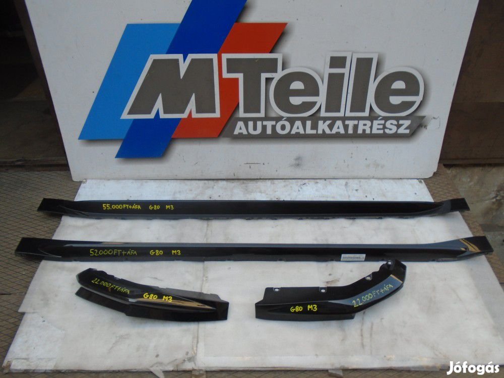 [GYÁRI ÚJ] BMW - Küszöb és sarok burkolat szett G80 M3 (ár/db!)